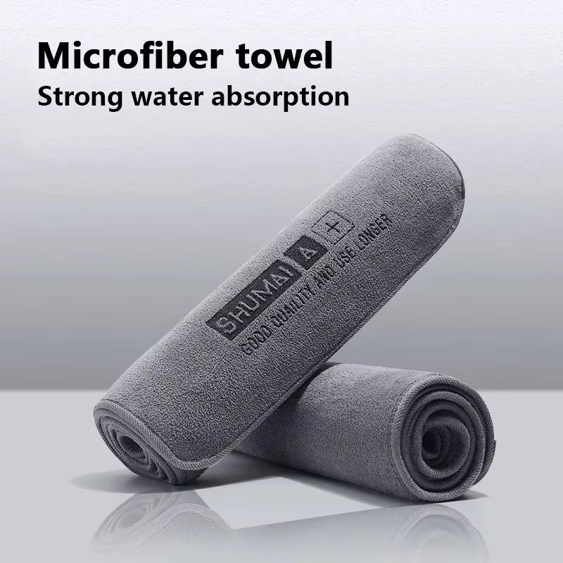 Car Wash High-End Microfiber Towel Car Cleaning Drying Cloth Hemming Car Care Cloth Detailing Wash Towel Car Cleaning